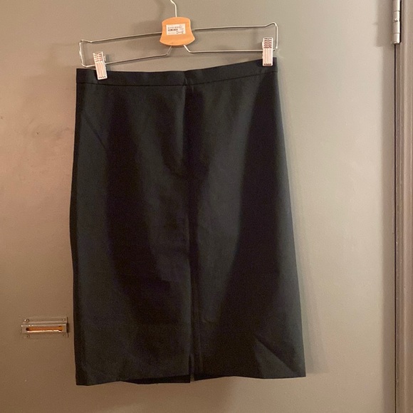 NWT BCBGMaxAzria Janet the Pencil Skirt Wool Blend in Black - Picture 1 of 7